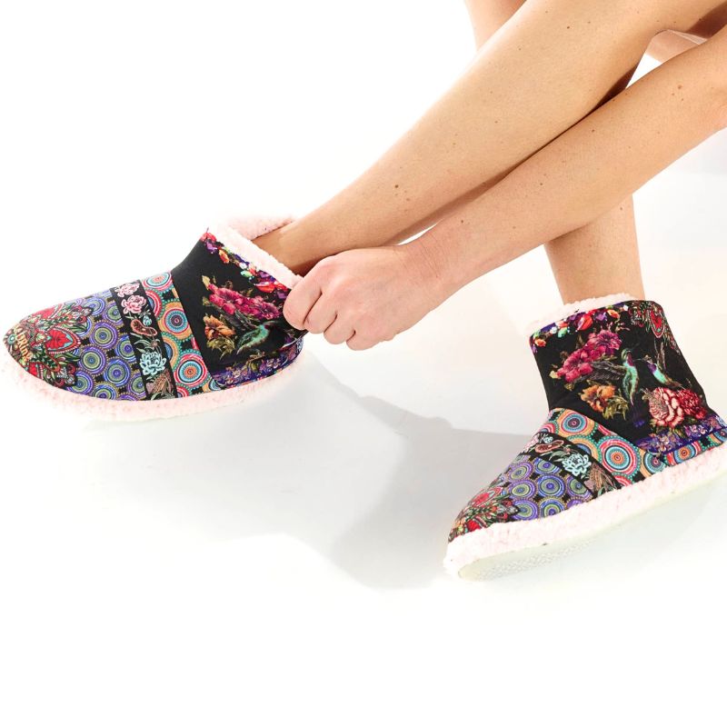 Roses At My Feet Indoor Slippers by Dub & Drino
