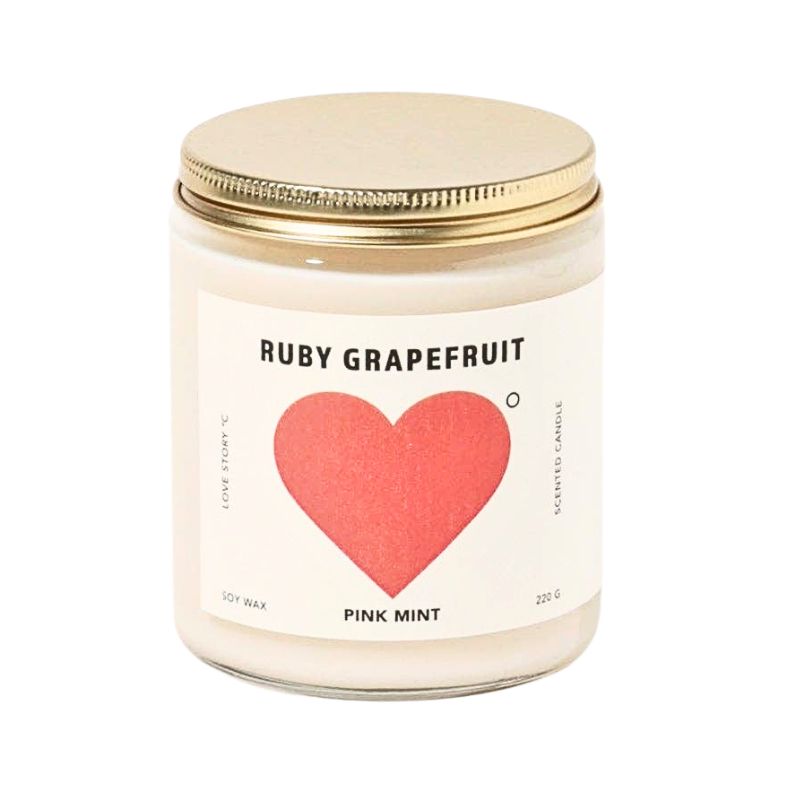 Ruby Grapefruit Soy Candle