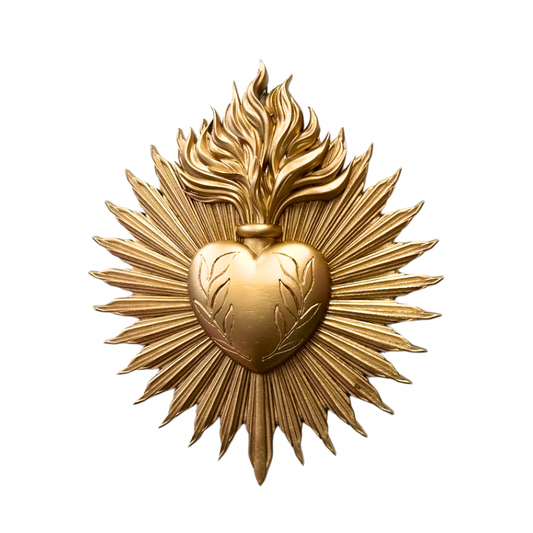 Golden Sacred Heart