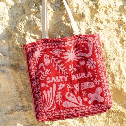 Salty Aura & Chasing Sunsets Tote Bag