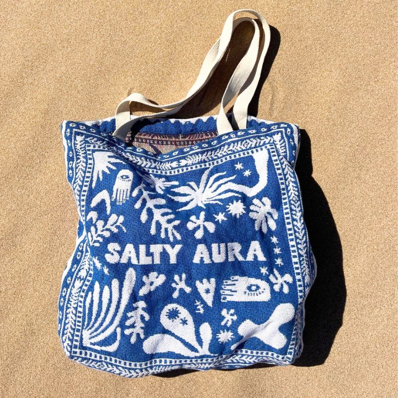 Salty Aura & Sandy Toes Tote Bag