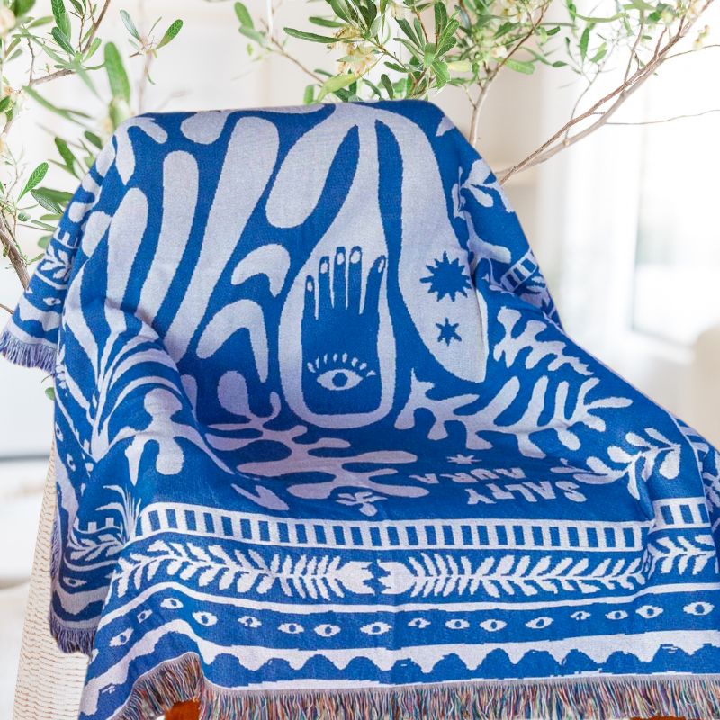 The Salty Aura Throw Rug