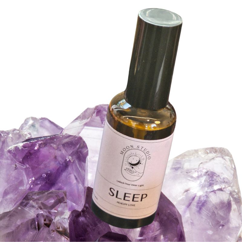 Sleep Spray Infused with Amethyst - Peachy Sweet Scent