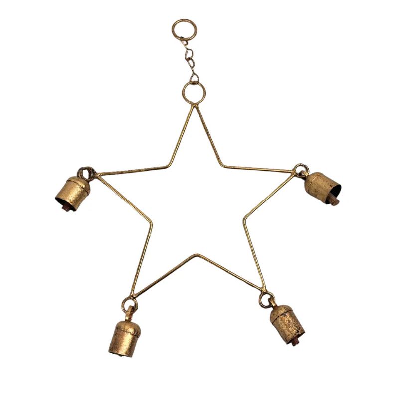 Star Light Hanger with 4 Bells