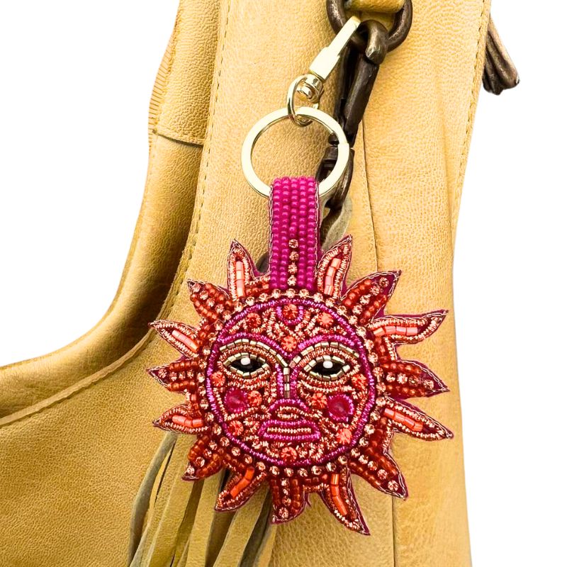 Follow the Sun Keyring or Bag Charm