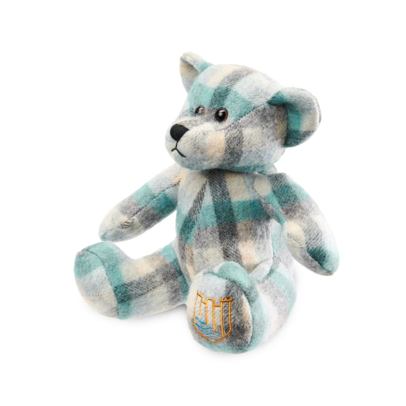 Lambswool Islander Beach Tartan Teddy