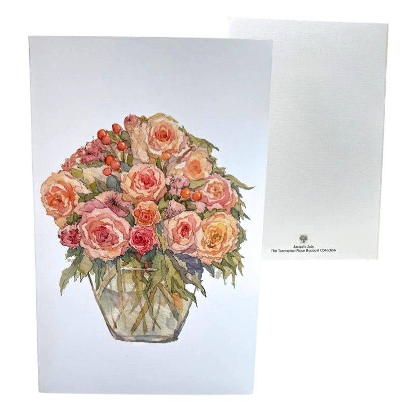 Tasmanian Rose Keepsake Card