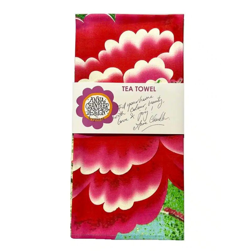 Anna Chandler Tea-Towel - Chinese Peony