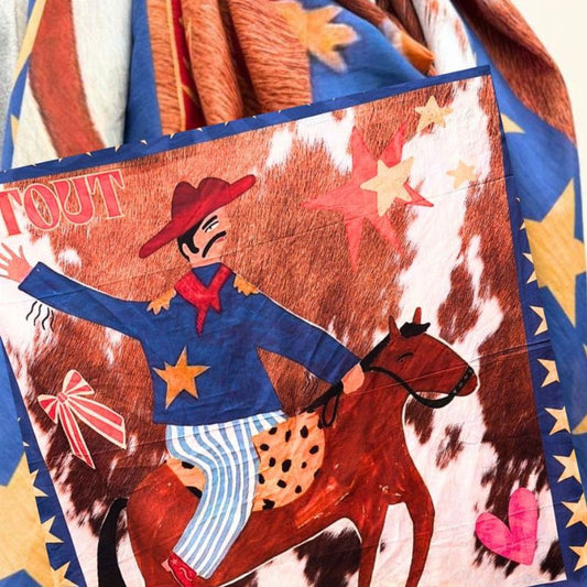 The Cowboy Dreaming Scarf by ToutVintage