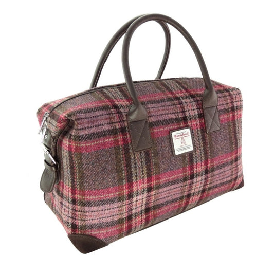 Glen Appin of Scotland Harris Tweed 'Esk' Overnight Bag