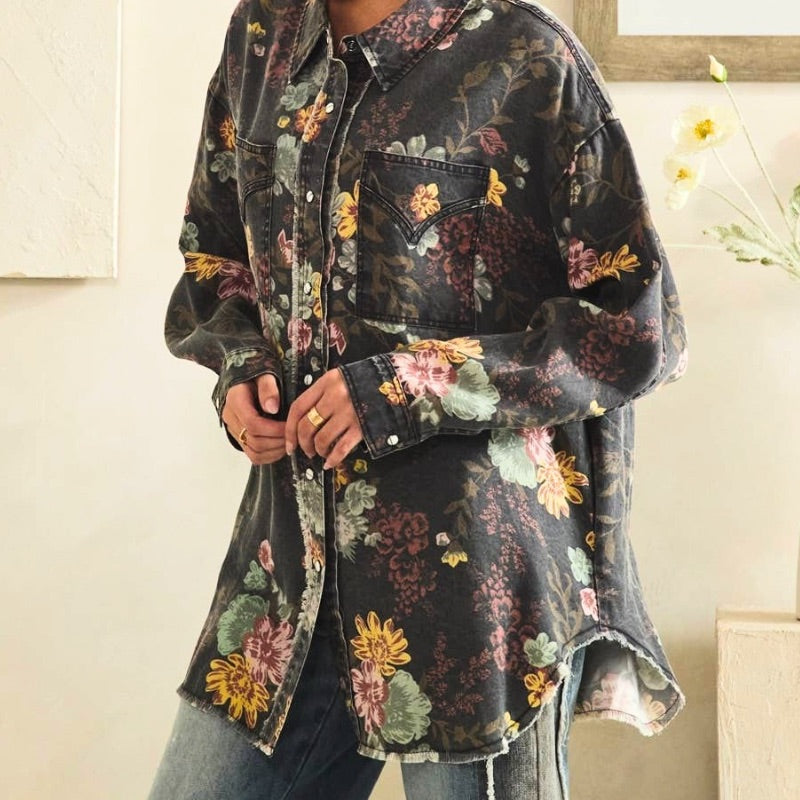 Wild Child Flower Shirt