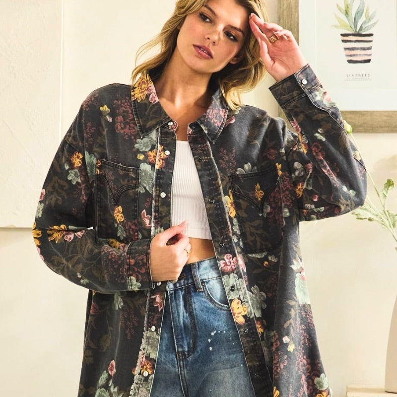 Wild Child Flower Shirt