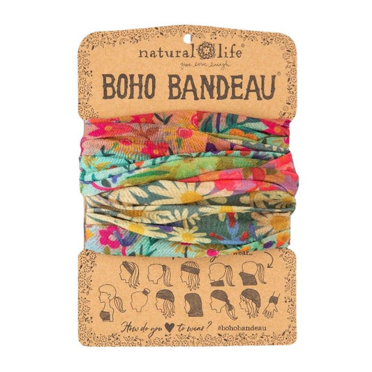 Bohemian Bandeau with Wildflowers