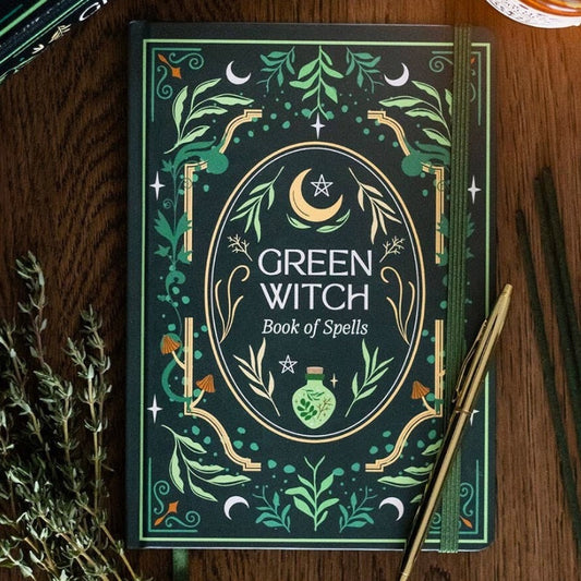 Green Witch A5 Notebook