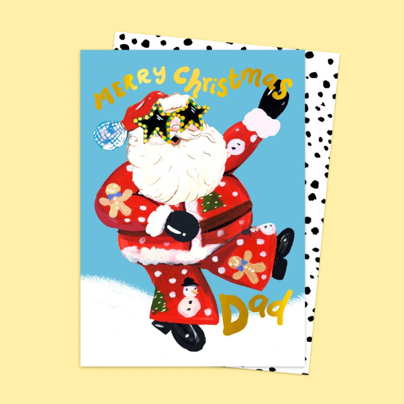 Merry Christmas Dad Card