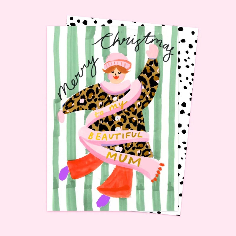 Merry Christmas Mum Card