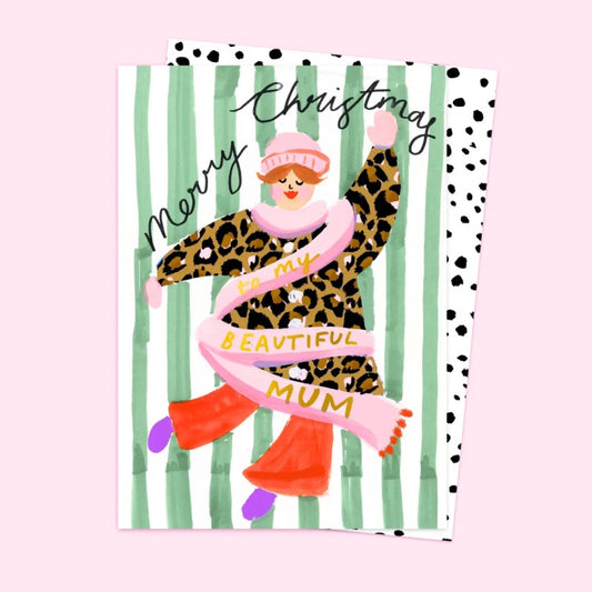 Merry Christmas Mum Card