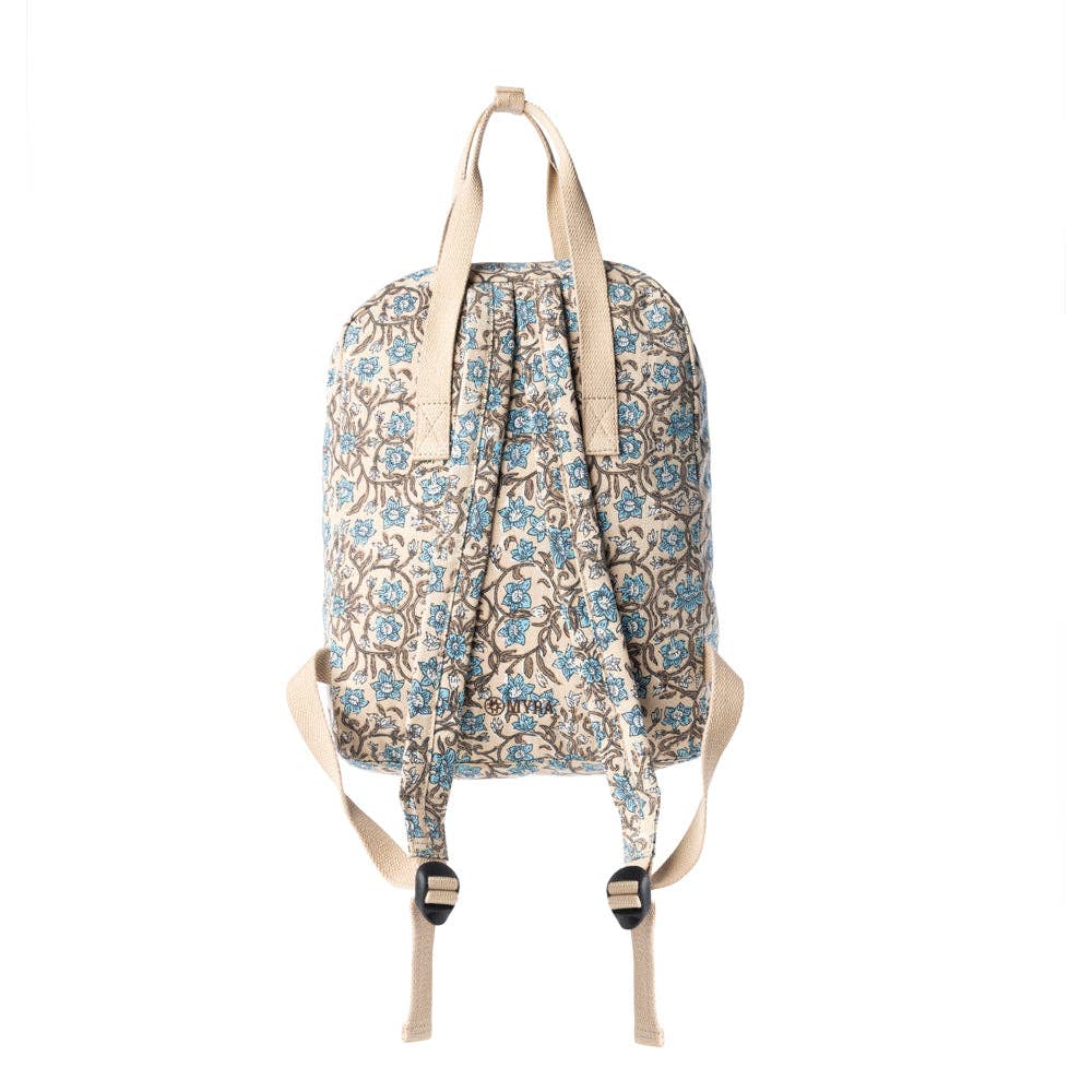 Pine Meadow Cotton & Leather Crossbody Bag/Backpack