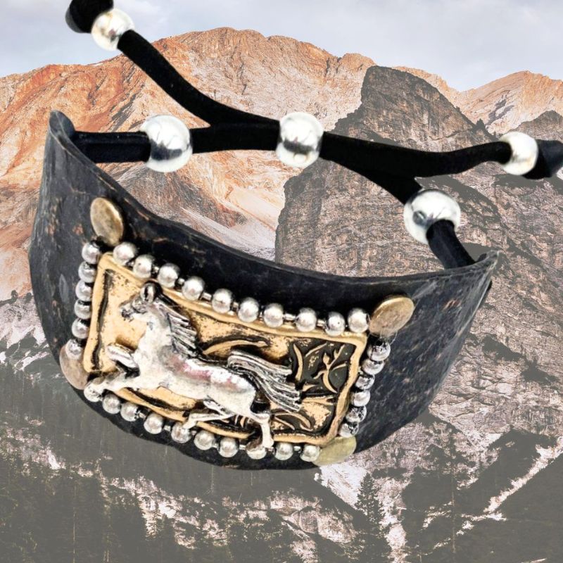Wild Horses Bracelet Cuff