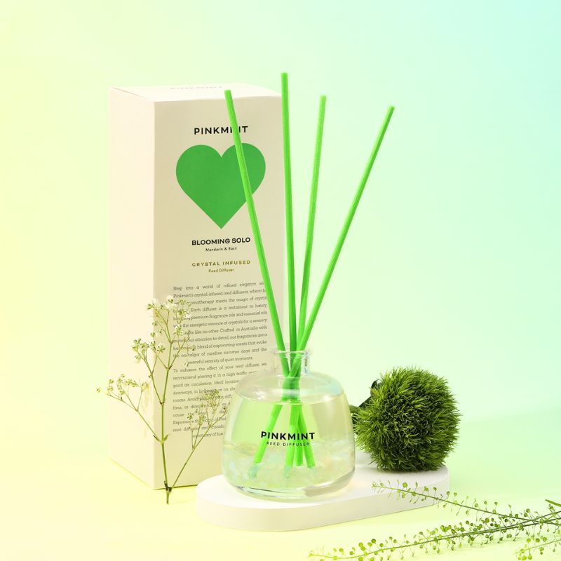 Blooming Solo Reed Diffuser Crystal Infused – Grace Violet