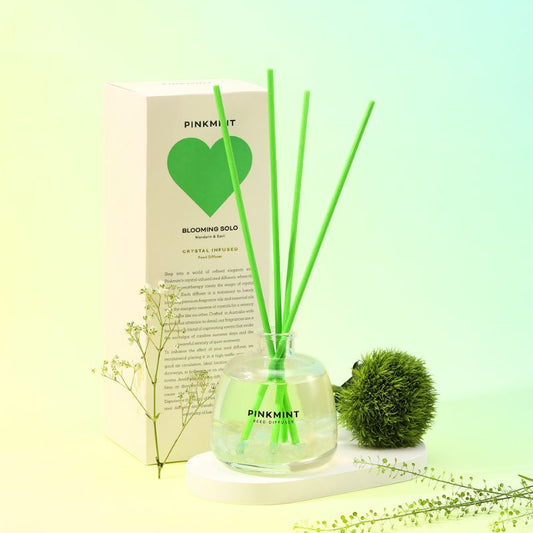 Blooming Solo Reed Diffuser Crystal Infused 