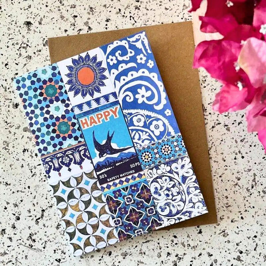 Anna Chandler Happy Mosaic Card