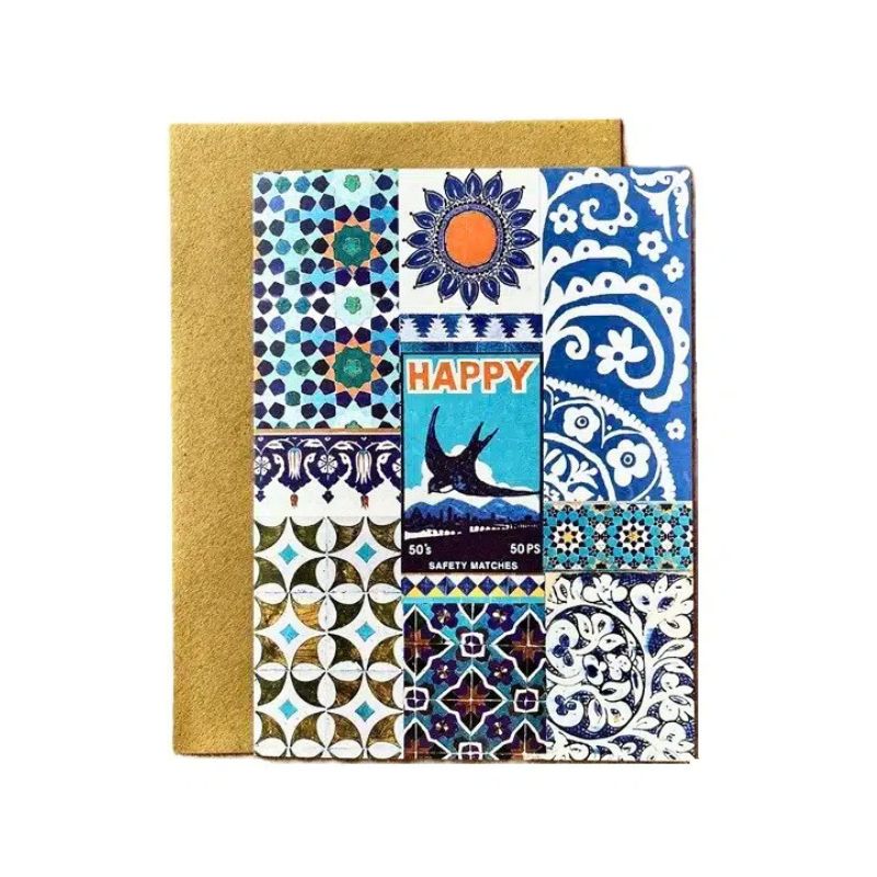 Anna Chandler Happy Mosaic Card