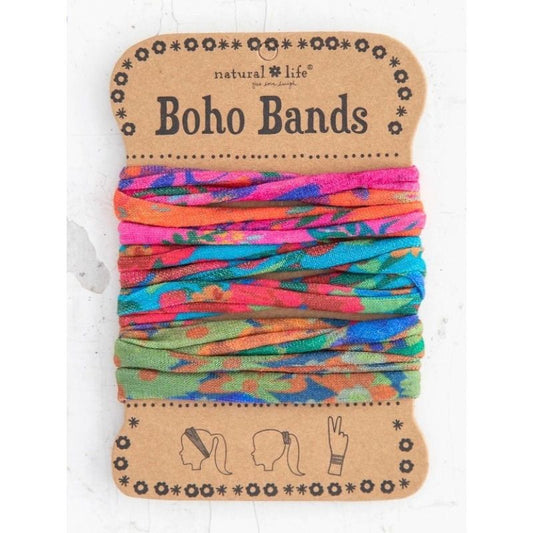 boho Hair Bands - Happy Floral