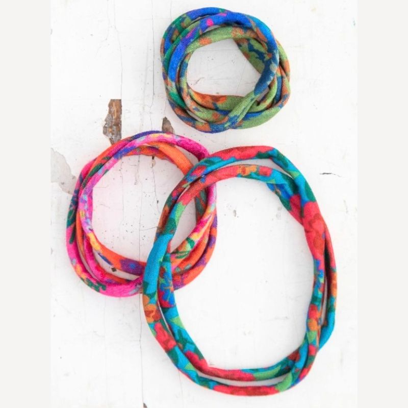 boho Hair Bands - Happy Floral