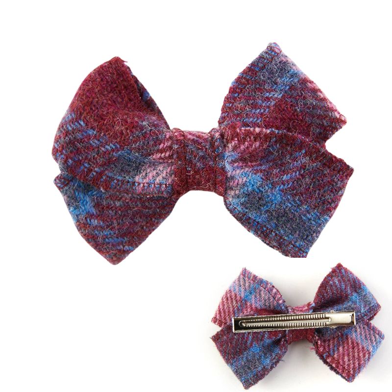 Islander UK Hair Clip in Bonnie Rose Tartan