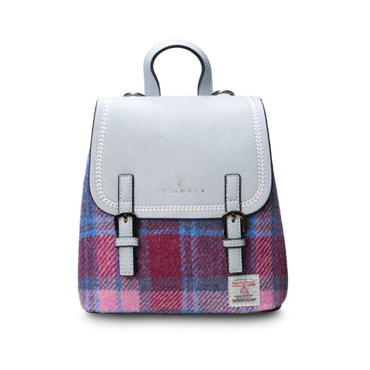 The Islander UK Mini Backpack in Bonnie Rose Tartan