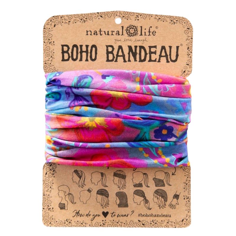 Bohemian Bandeau in Bright Blooms