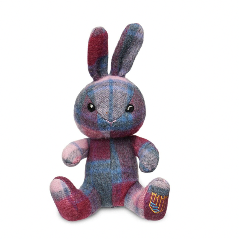 Lambswool Bunny in Bonnie Rose Tartan