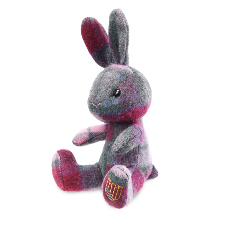 Lambswool Bunny in Bonnie Rose Tartan