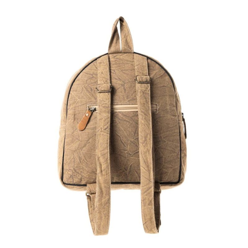 Cosmic Canvas Backpack in Vintage Taupe