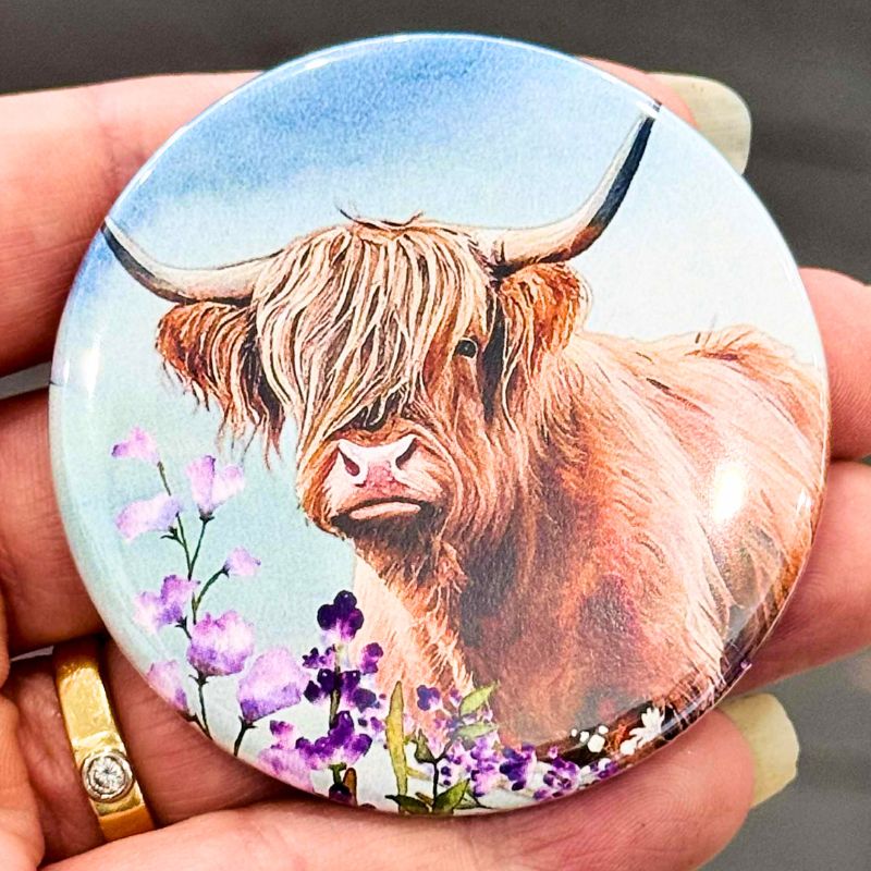 Highland Cow Large Magnet