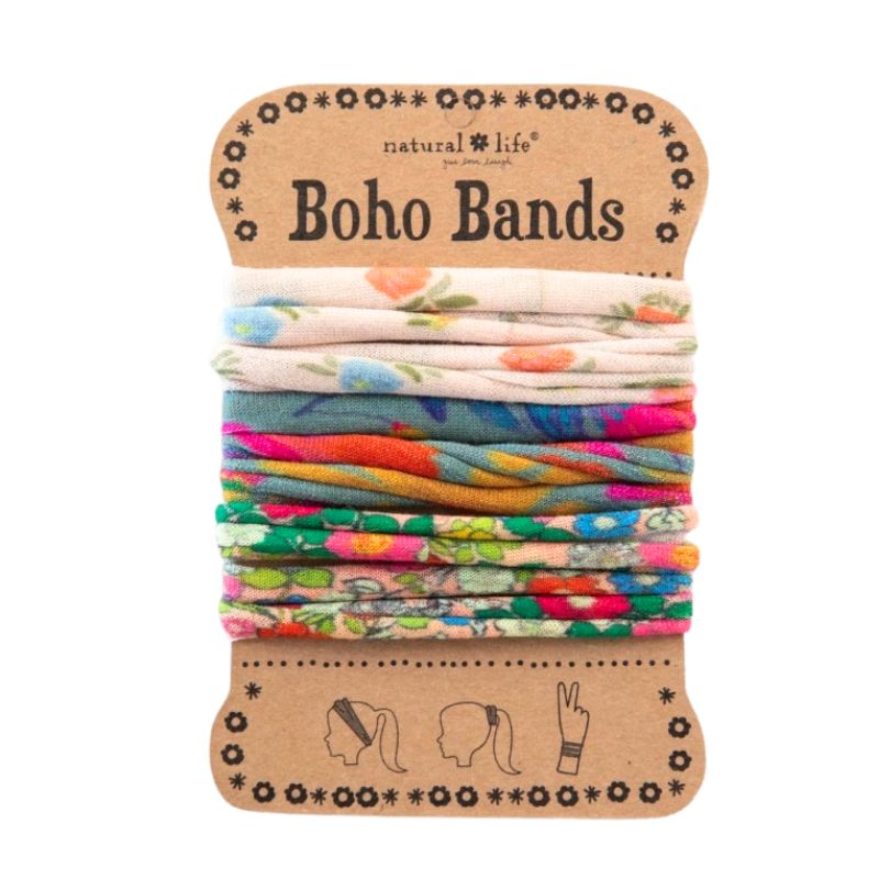 Boho Hair Bands - Cream Floral
