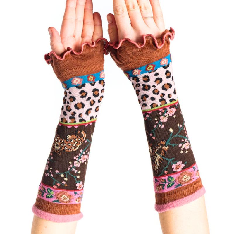 Good Earth Long Mittens/Arm Warmers by Dub & Drino