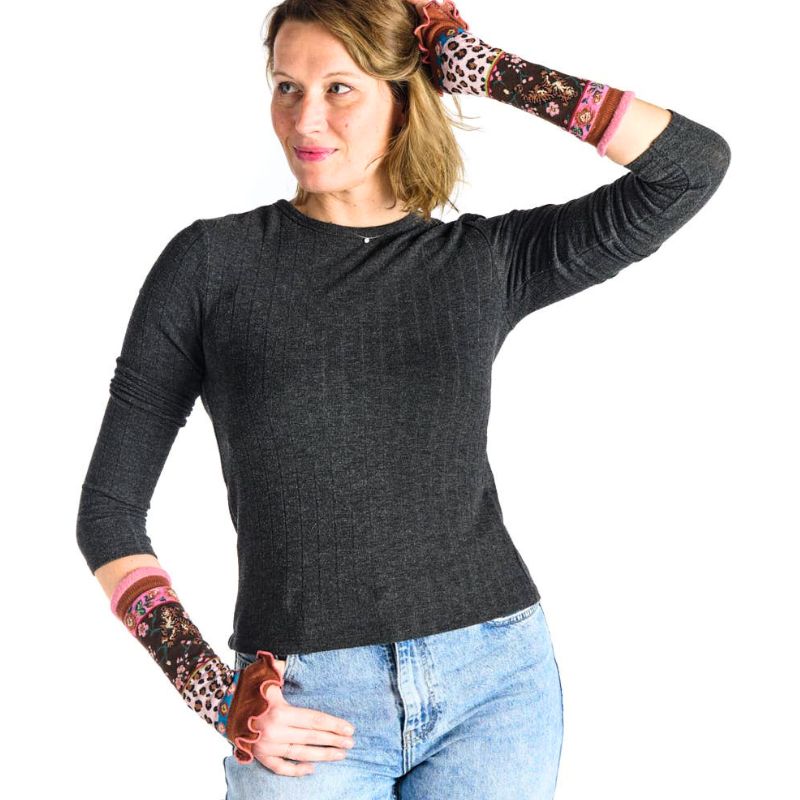 Good Earth Long Mittens/Arm Warmers by Dub & Drino