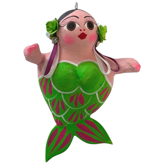 Mexican Artisan Papermache Mermaid
