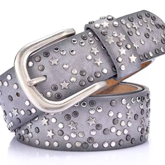 The Stargazer Belt - Cobblestone Grey