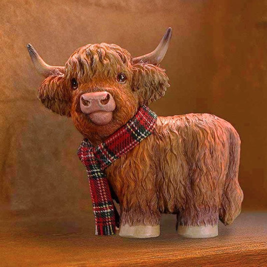 Highland Cow Figurine