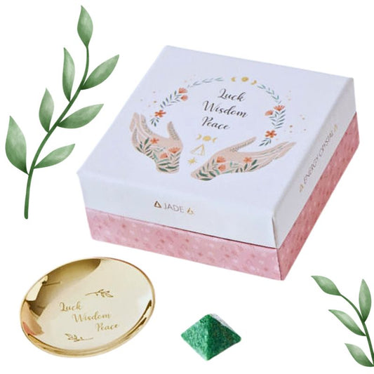 Empowering Energy Boxed Crystal Gift Set - Jade