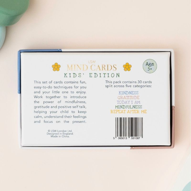 LSW Mind Cards - Kids Edition - Mindfulness Gift for Children