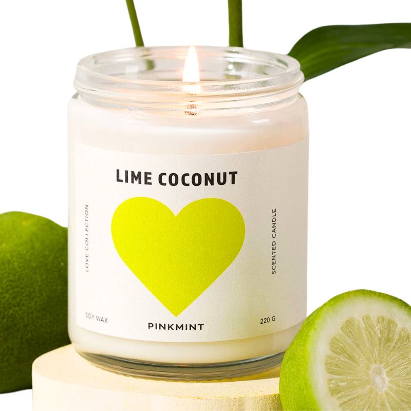 Lime Coconut Soy Candle