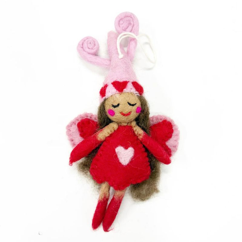 Large in Love Felt Fairy - Hanging