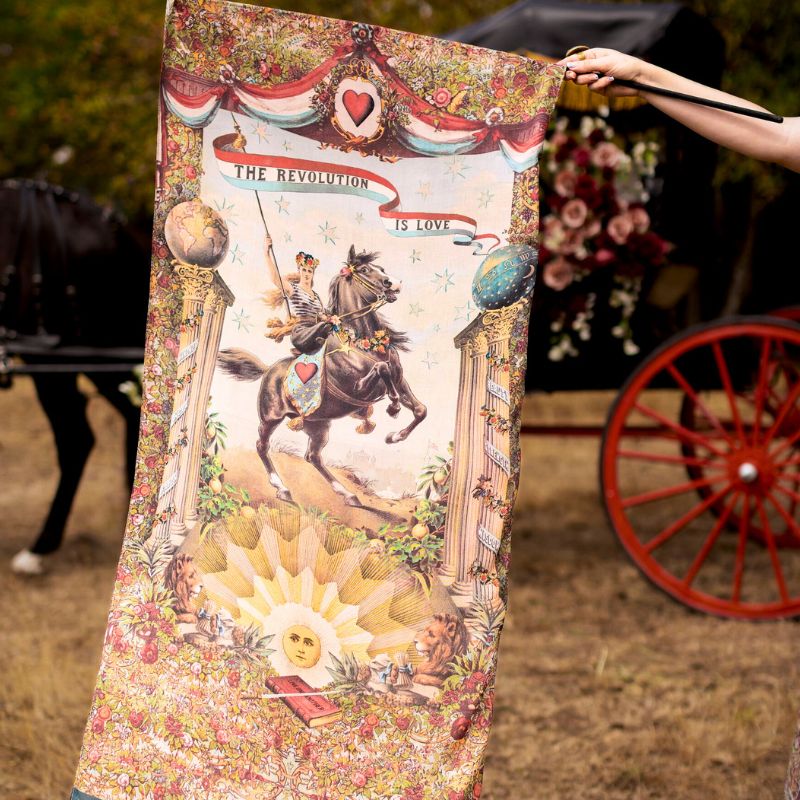 Love Revolution Bohemian Scarf