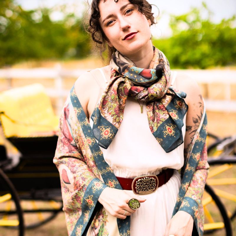 Love Revolution Bohemian Scarf
