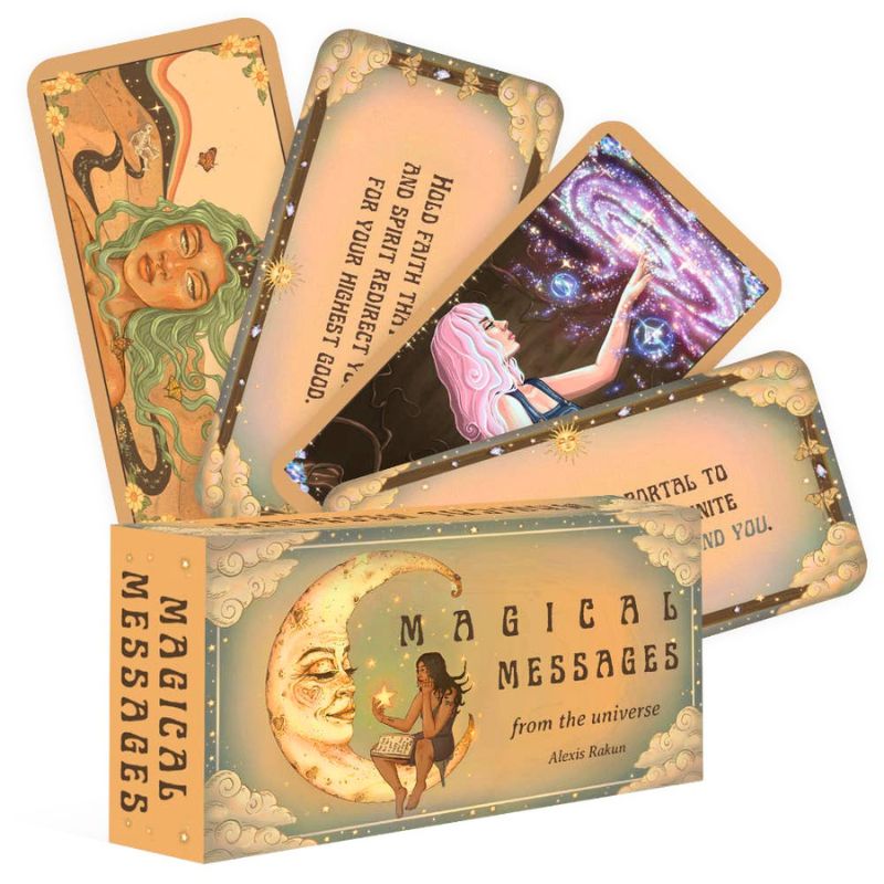 Magical Messages Affirmation Cards by Alexis Rakun