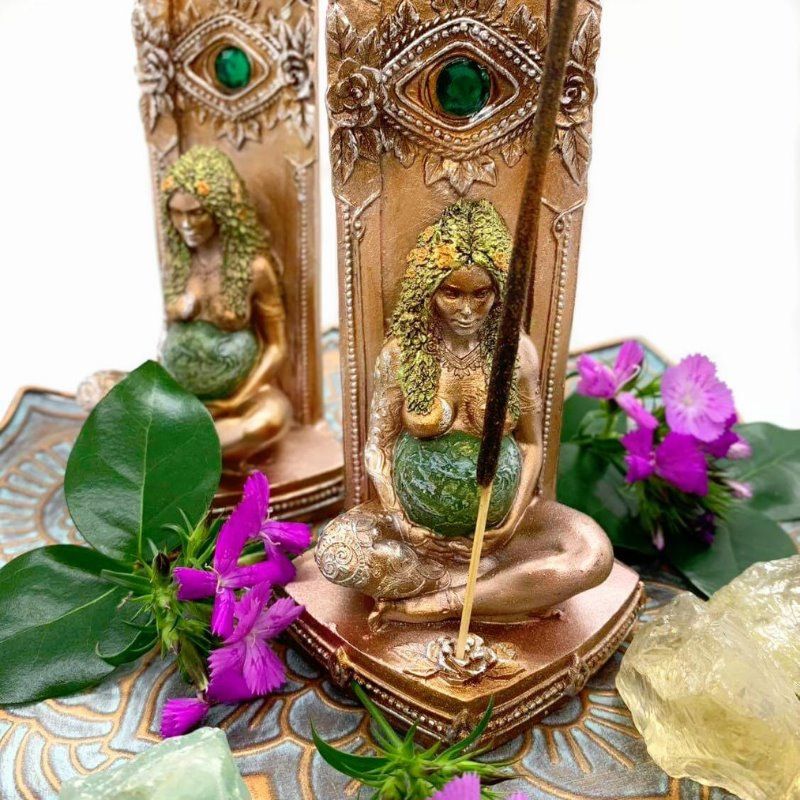 Mother Earth Incense Holder